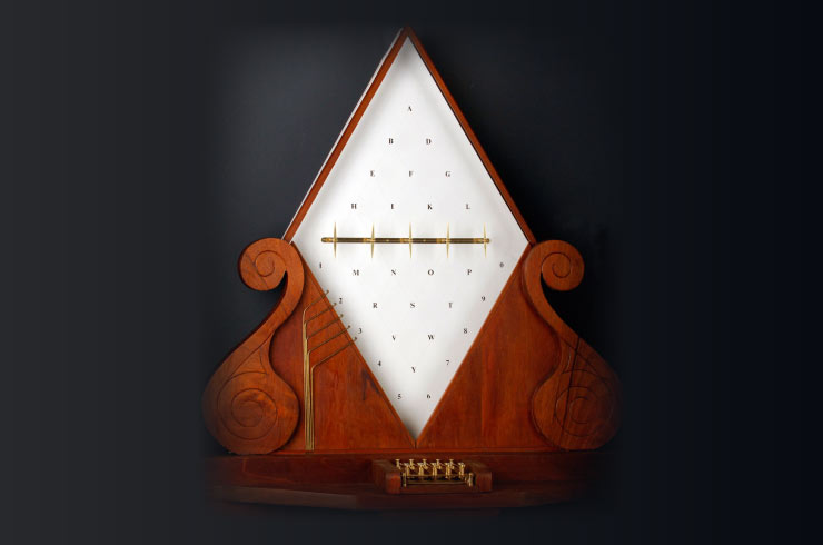 Five needle Telegraph - Developed by William Fothergill Cooke and Charles Wheatstone in 1837