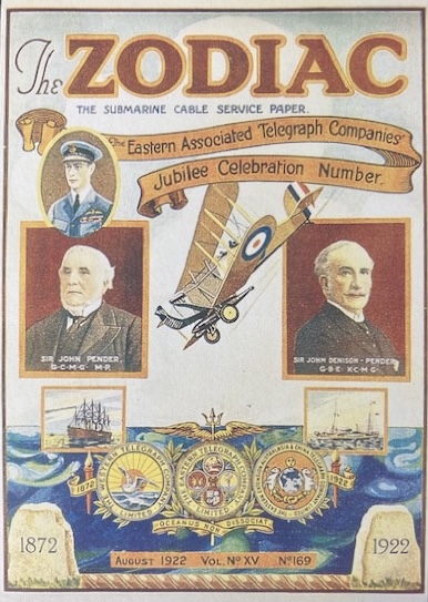 Cover of the Zodiac dated August 1922