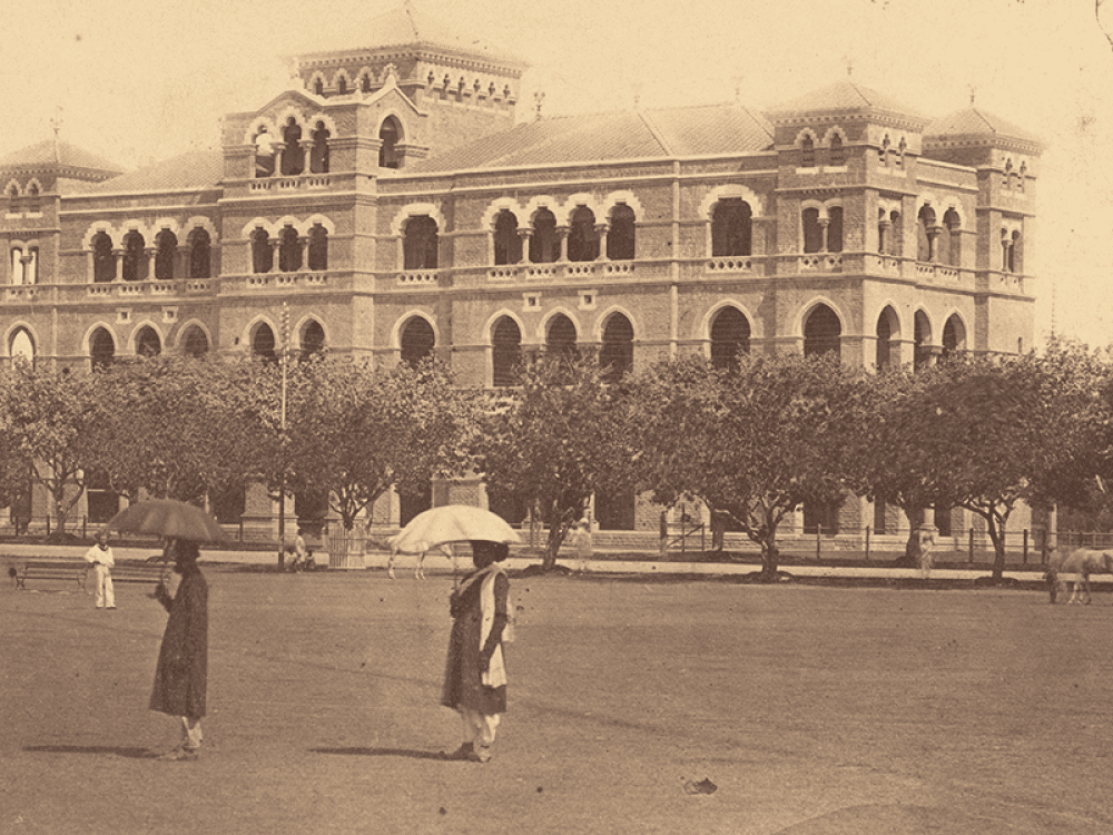 A vintage image of Bombay