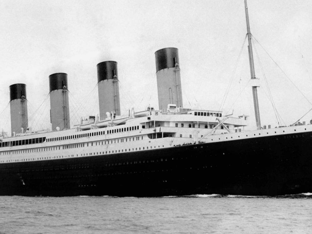 Image of the titanic