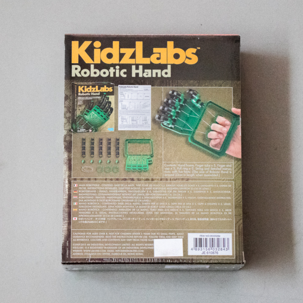 KidzLabs Robotic Hand Kit Rear