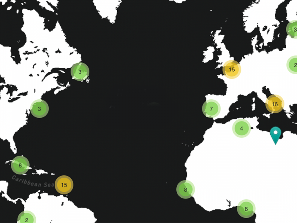 PKOC World Map –  Explore the Global History of Communications