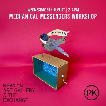 PK at The Exchange | Mechanical Messengers: Cardboard Automata Workshop - 05/08/2026